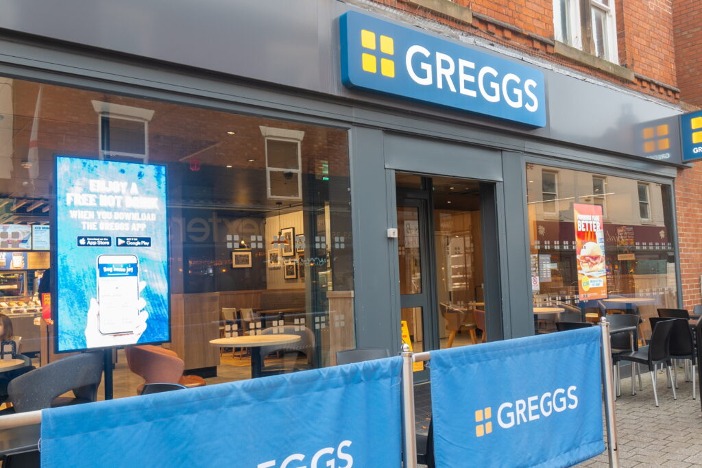 Greggs in Nottinghamshire