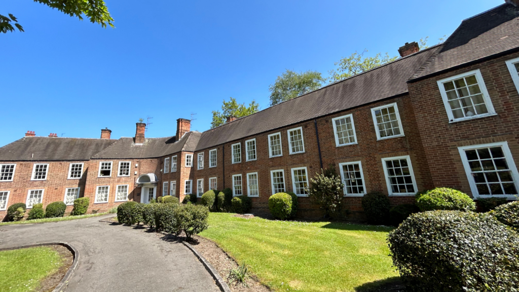 External view of St Helier Court, The Park, Nottingham.