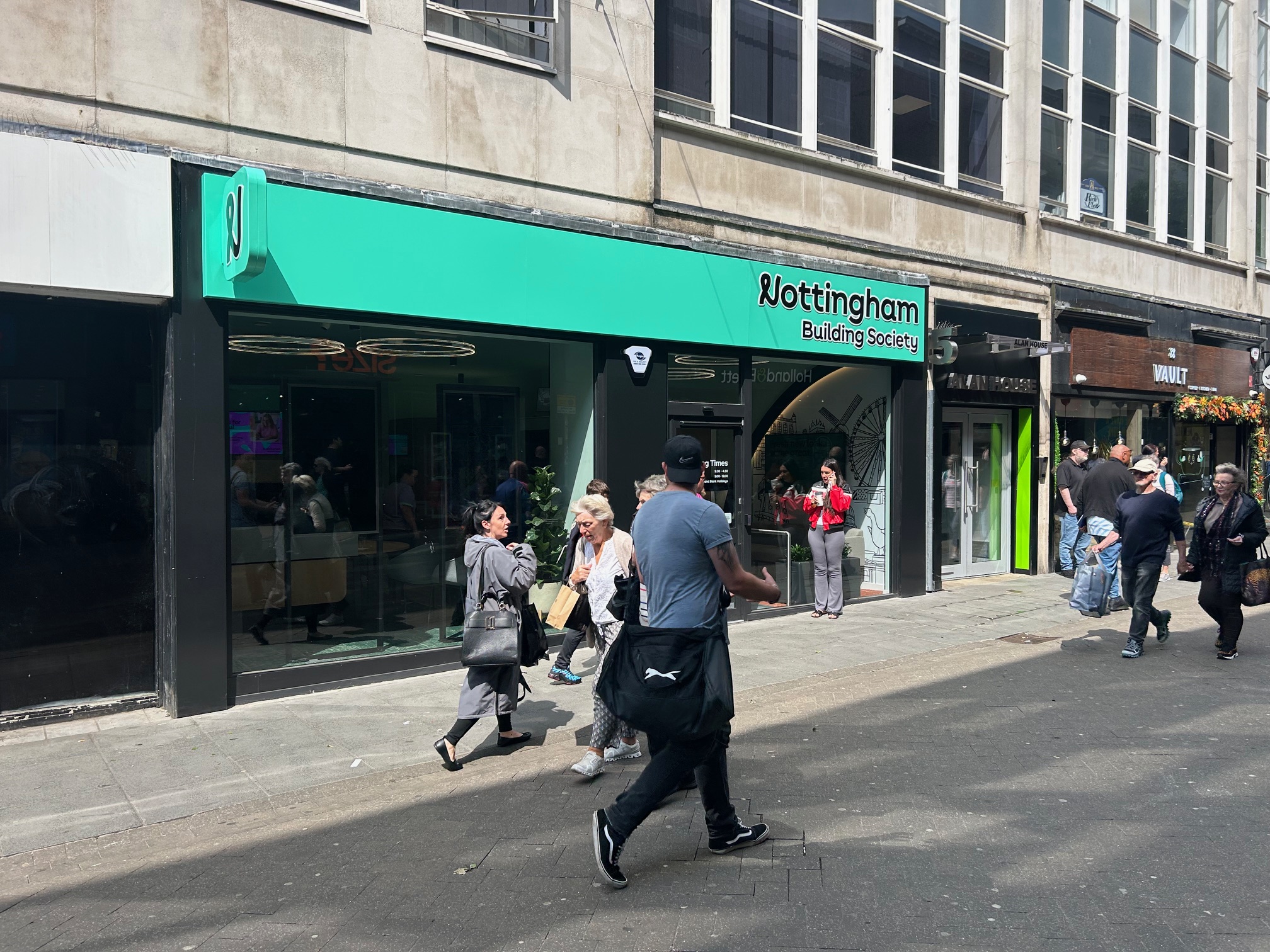 Nottingham Building Society Clumber Street acquisition and Upper Parliament Street disposal Image